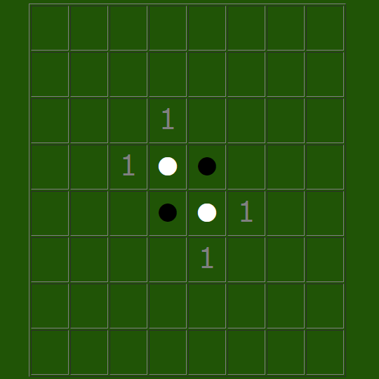 愛媛大学のオセロゲーム